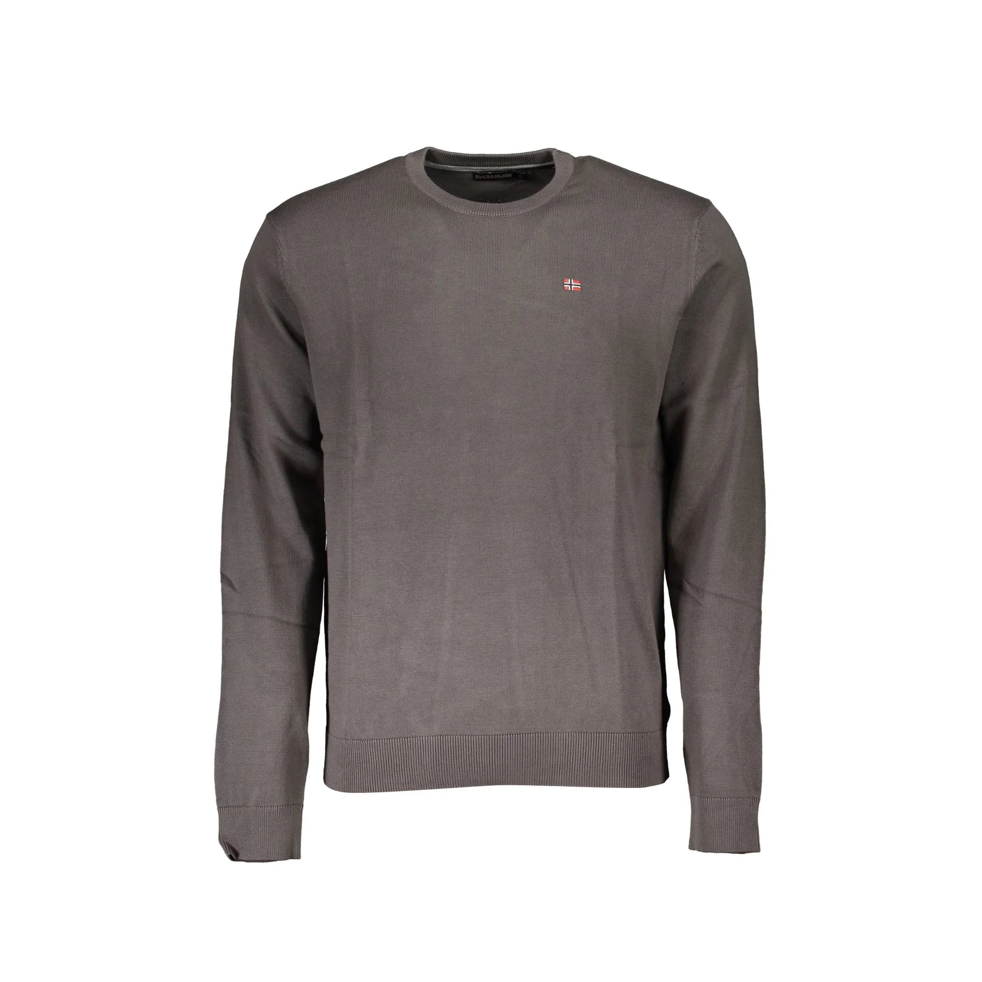 Napapijri Maglia Uomo Grigia Ricamo Maglie Grigio - foto prodotto
